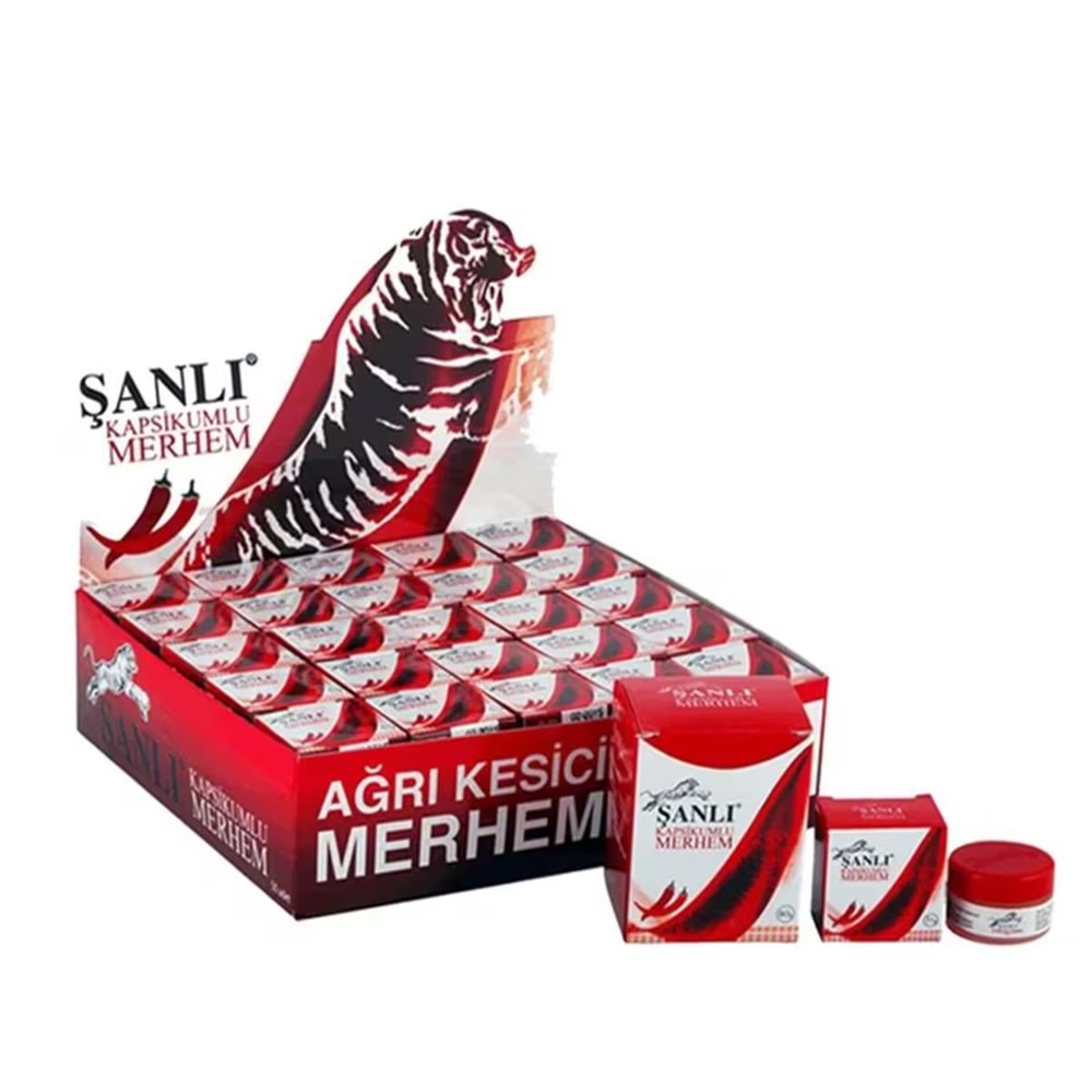 ŞANLI KAPSİKUMLU MERHEM 3,5 GR 24
