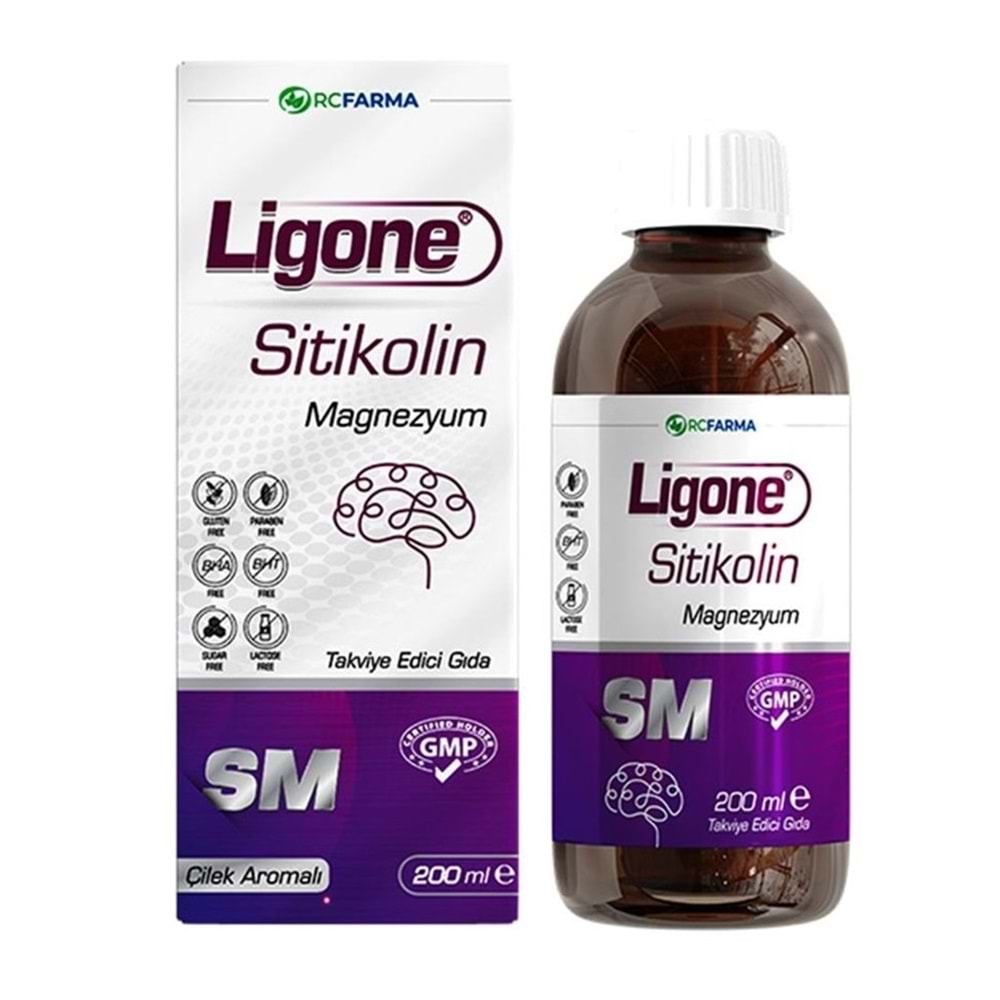 LİGONE SİTİKOLİN ŞURUP 200 ML ( MAGNEZYUM )