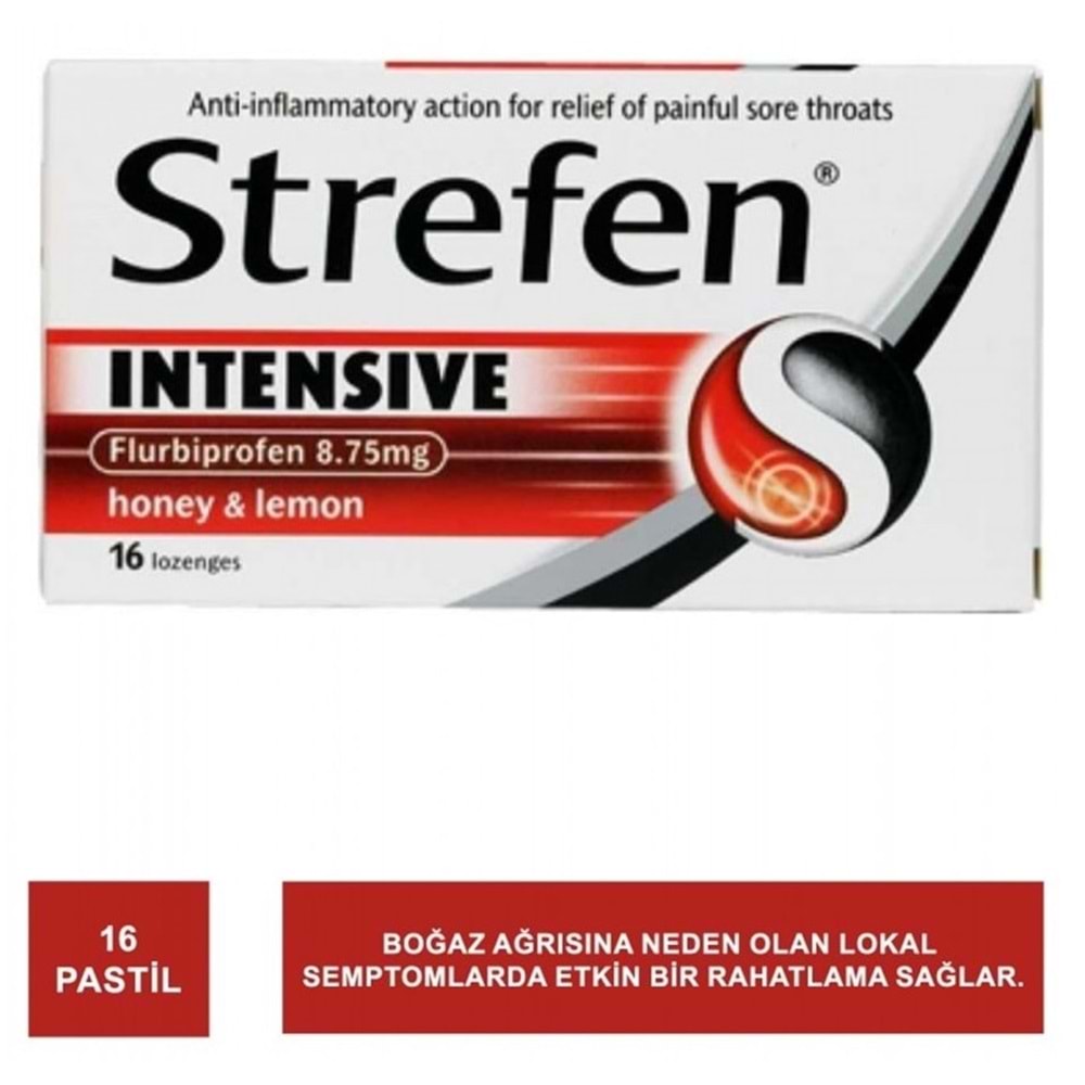 STREFEN PASTİL 16 LI ( BAL & LİMON )