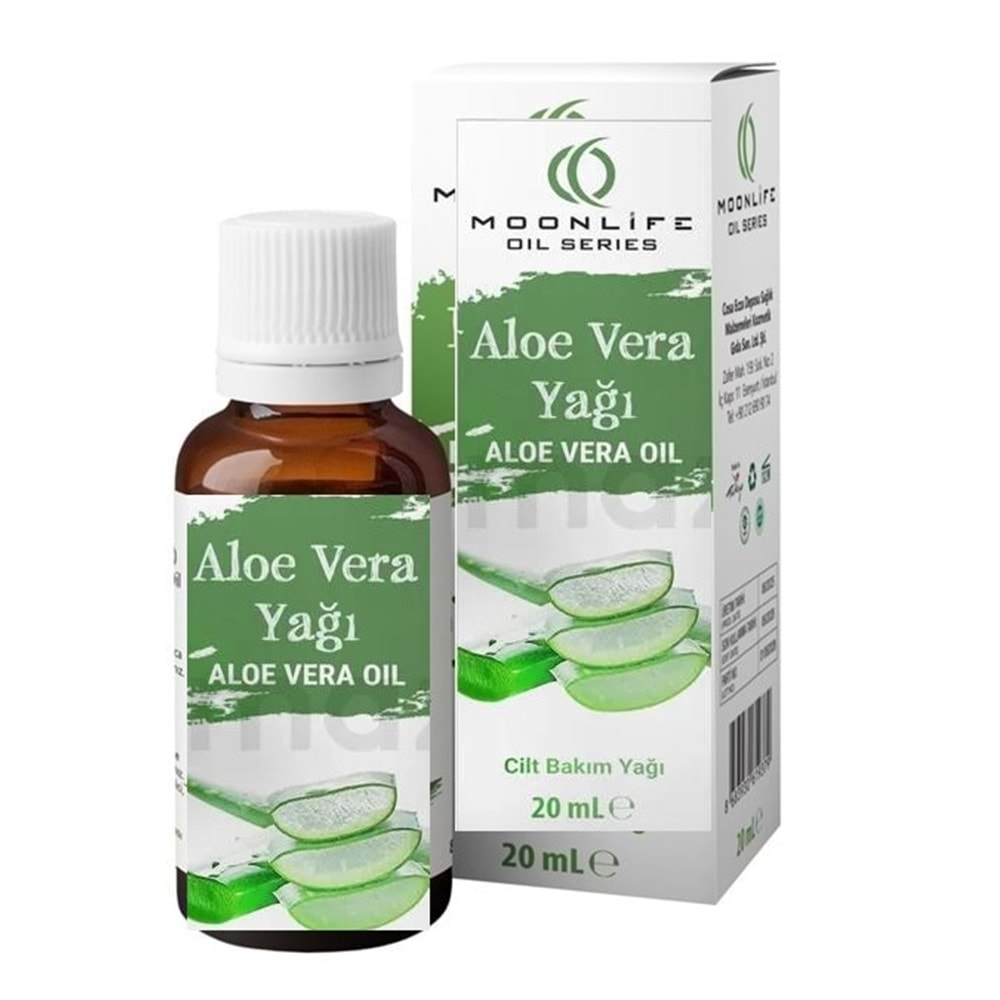 MOON LİFE ALOE VERA YAĞI 20 ML