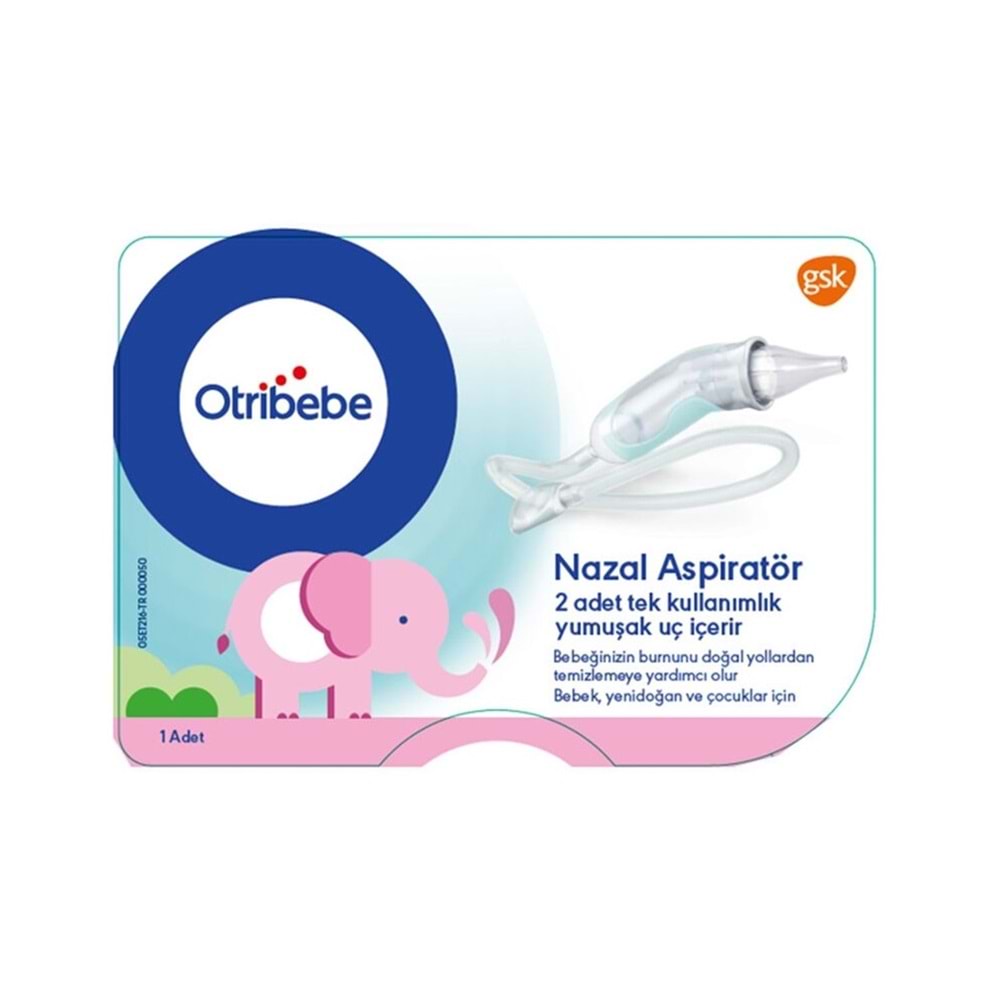 OTRİBEBE BURUN ASPİRATÖRÜ YUMUŞAK UÇLU NAZAL ASPİRATÖR