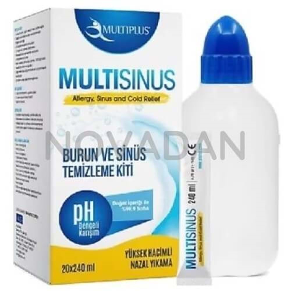 MULTİPLUS SİNUSNEM BURUN YIKAMA KİTİ YETİŞKİN