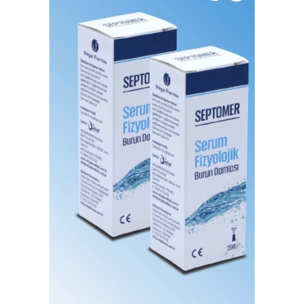 SEPTOMER SERUM FİZ DAMLA 25 ML(MİAD 08/2026)