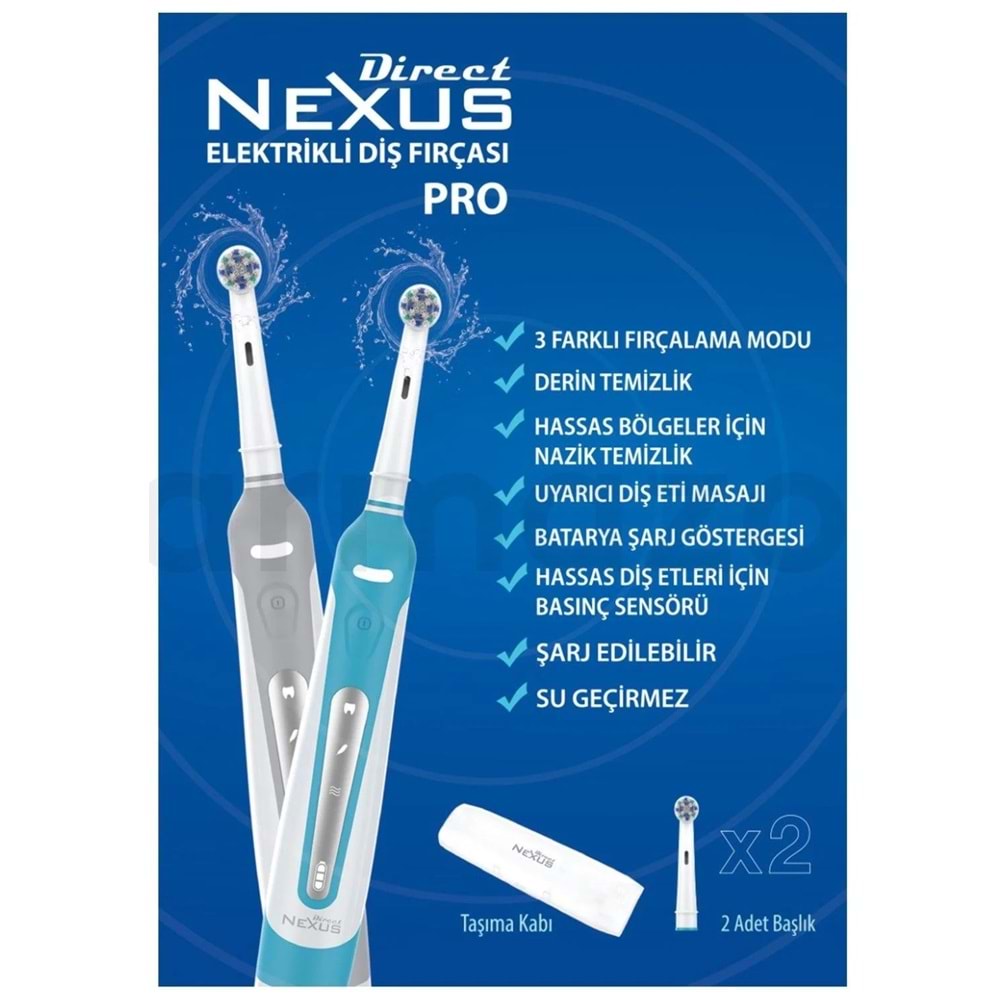 NEXUS DİŞ FIRCASI ELEKTİRKLİ PRO