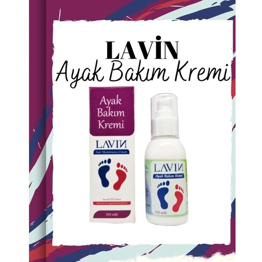 LAVİN AYAK BAKIM KREMİ 100 ML