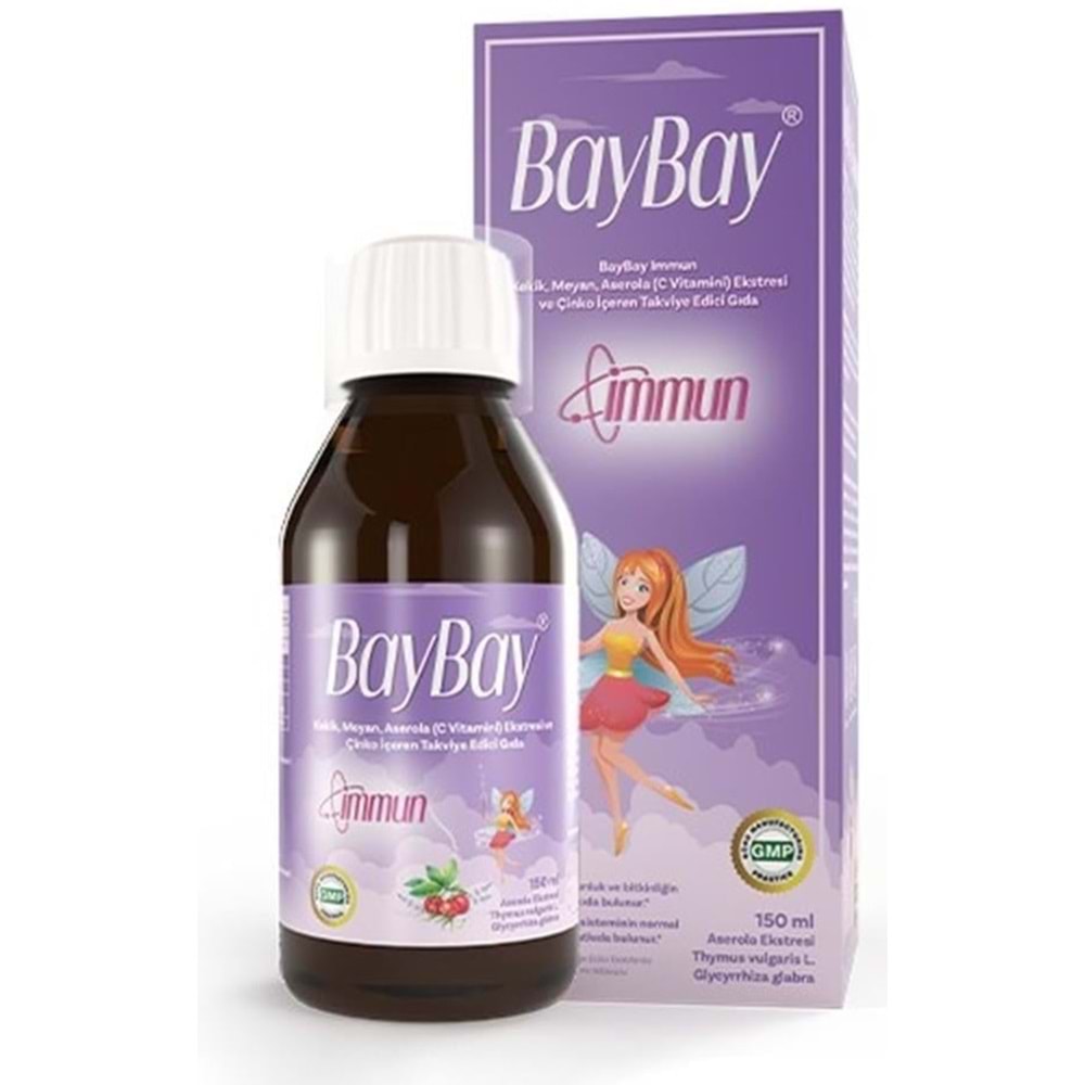 BAYBAY İMMUN KEKİK MEYAN İÇEREN TAKVİYE EDİCİ 150 ML