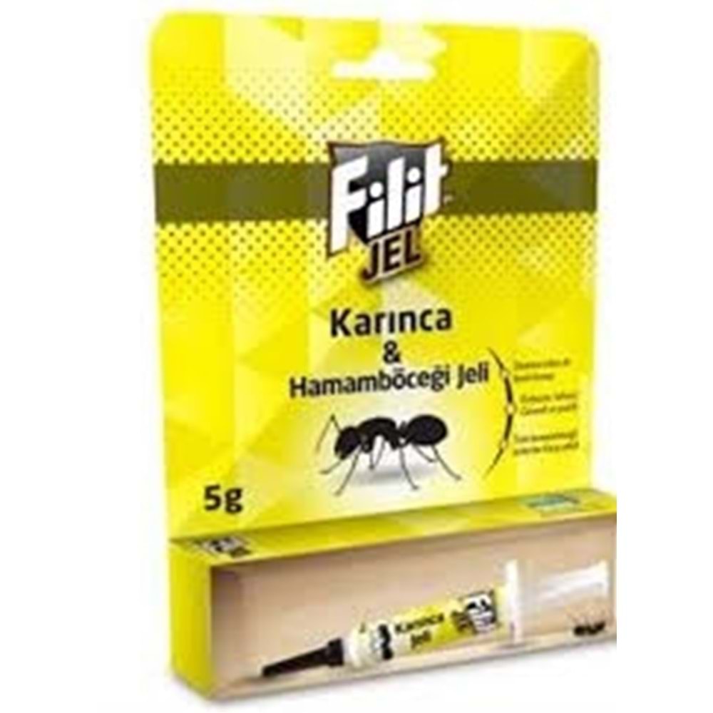FİLİT KARINCA & HAMAM BÖCEĞİ JELİ 5 g SARI KUTULU