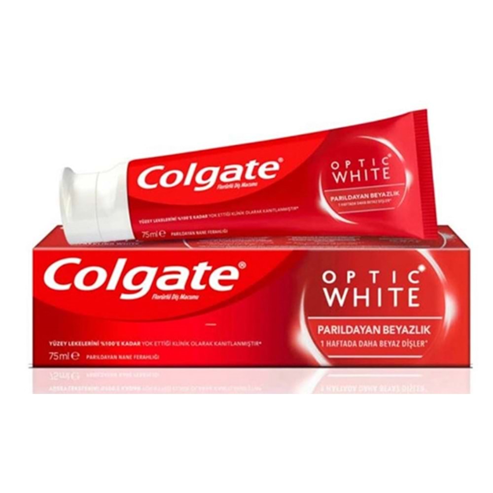 COLGATE DİŞ MACUNU OPTIC WHITE 50 ML