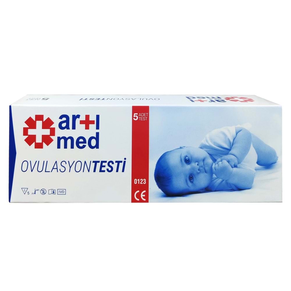 ARTIMED OVULASYON TESTİ 5 Lİ