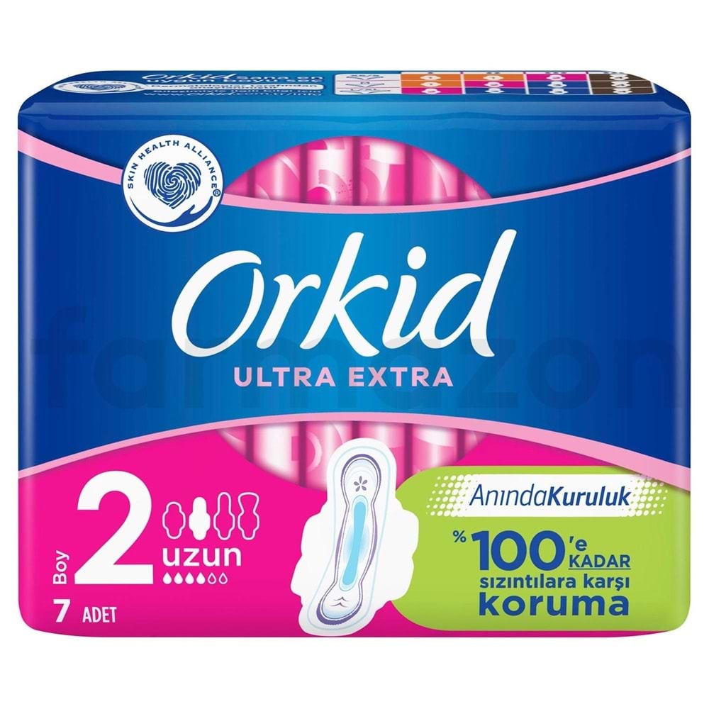 Orkid Ultra Hijyenik Ped Extra Uzun 7'li