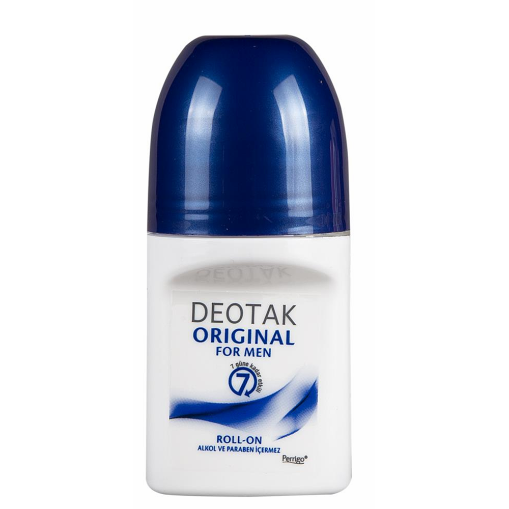 DEOTAK ROLL-ON ORJİNAL FOR MEN 35 ML ( ERKEK ) ( TERLEME KARŞITI )