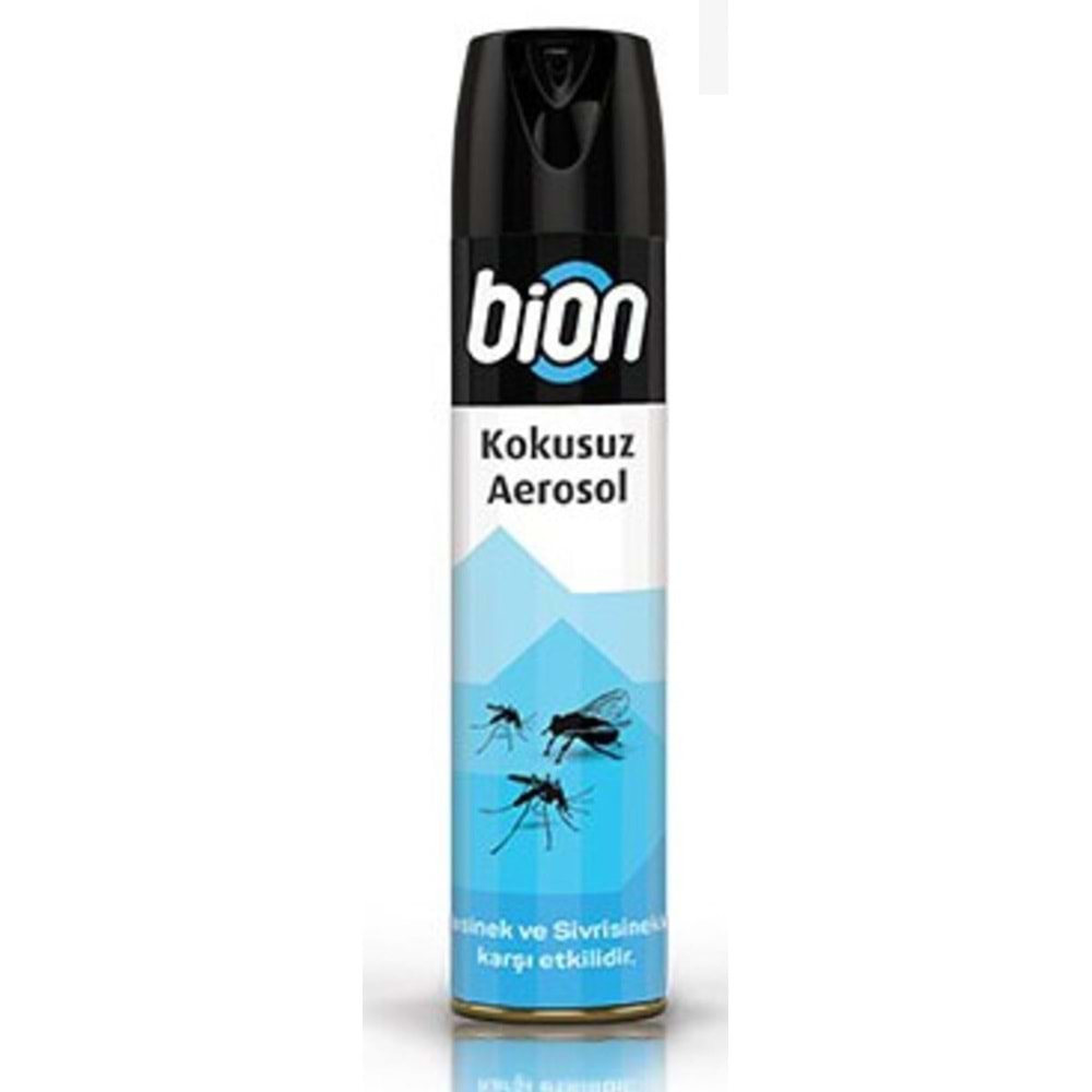 BİON SİNEKSAVAR AEROSOL SİVRİSİNEK & KARASİNEK 405 ML ( KOKUSUZ )