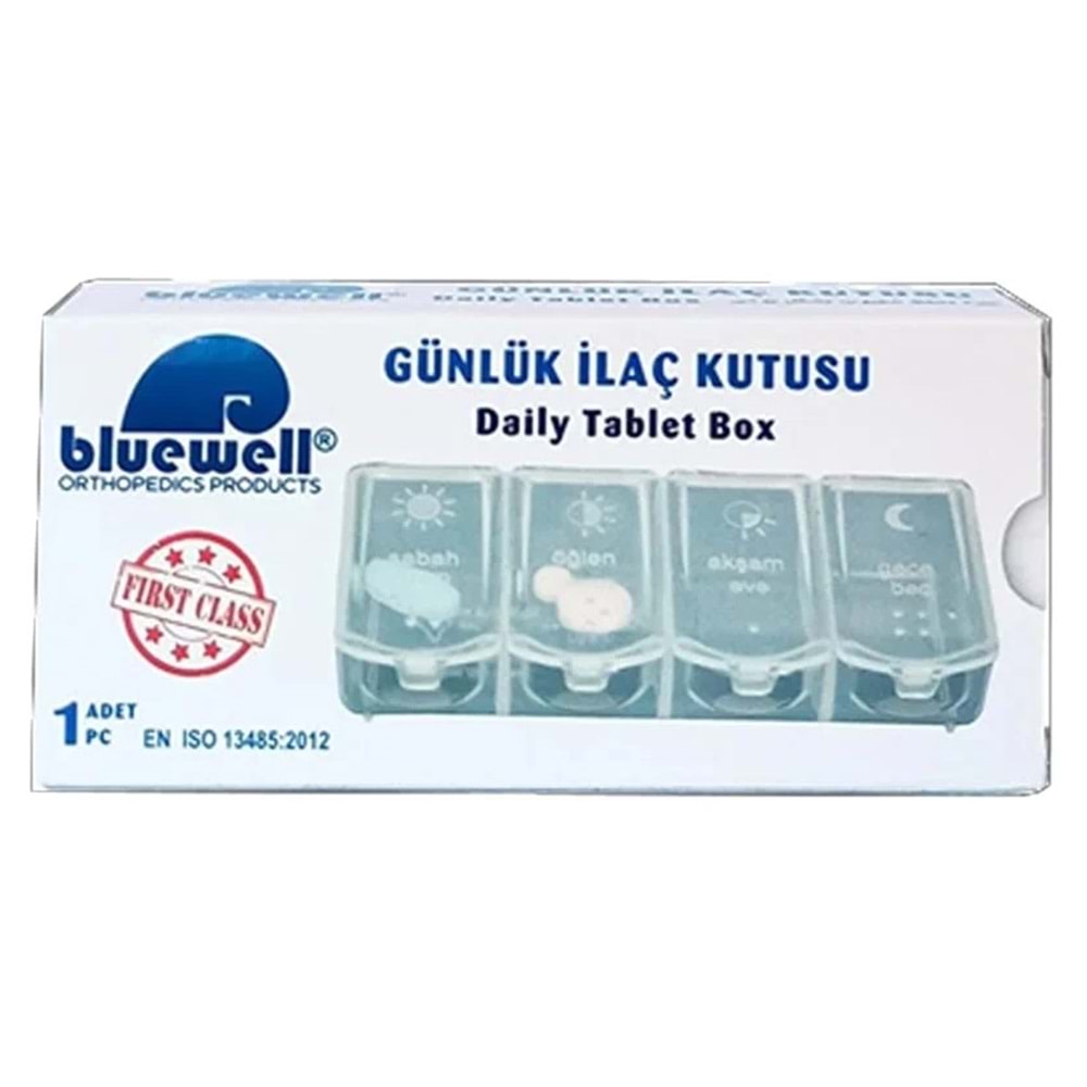 BLUWELL GÜNLÜK İLAÇ SAKLAMA KUTUSU