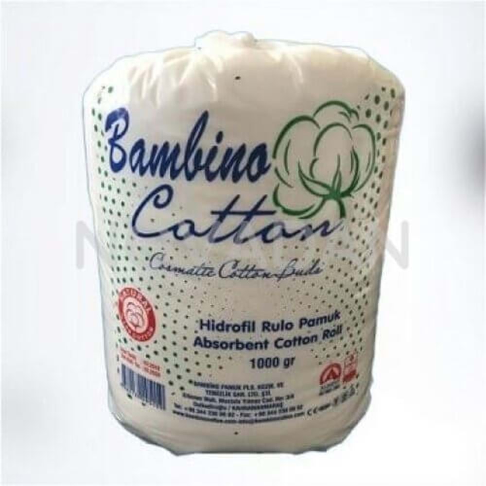 PAMUK HİDROFİL 1 KG BAMBİNO