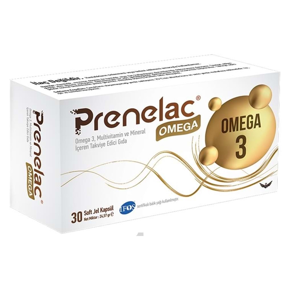 PRENELAC OMEGA 30 SOFT JEL KAP