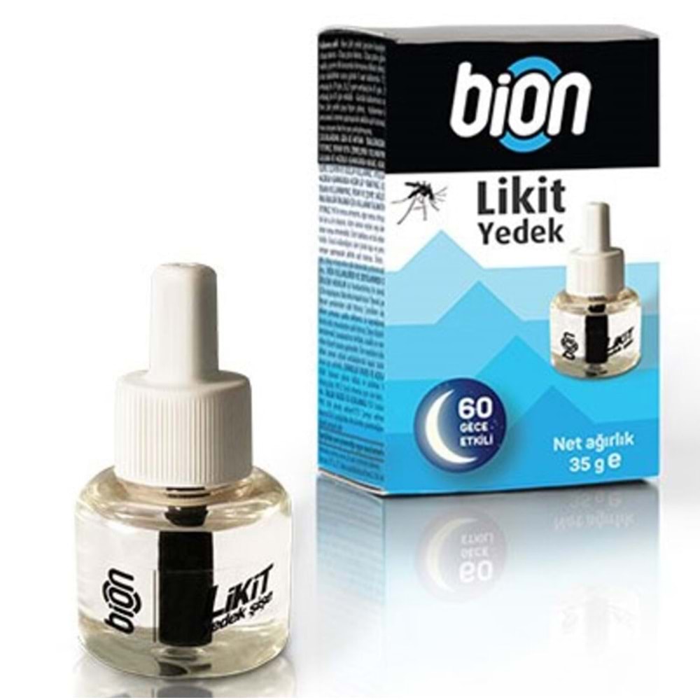 BİON MAT ELEKTRONİK LİKİT 60 GECE ETKİLİ SİVRİ SİNEK KOVUCU ( YEDEK ŞİŞE )