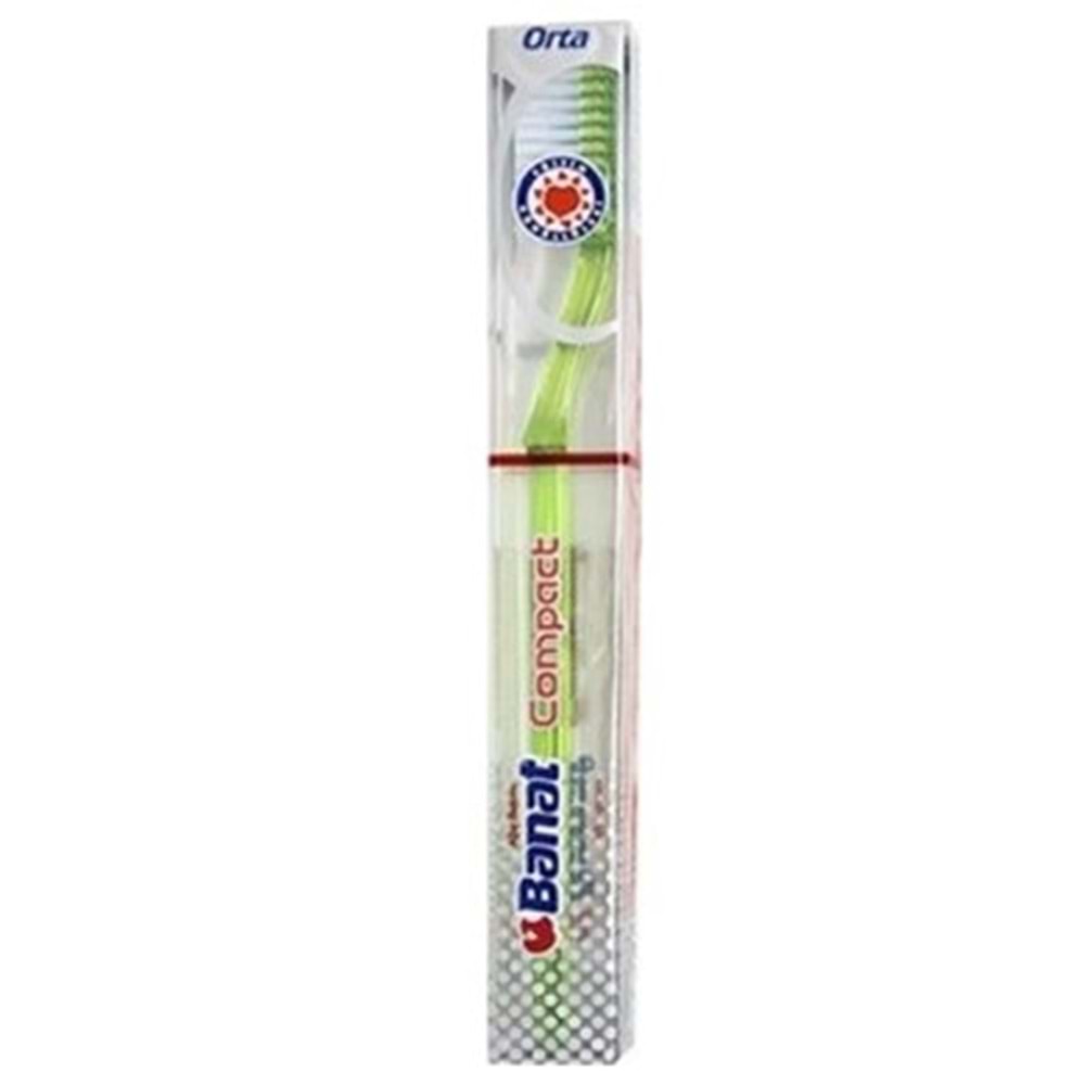 BANAT DİŞ FIRÇASI COMPACT ORTA & MEDİUM