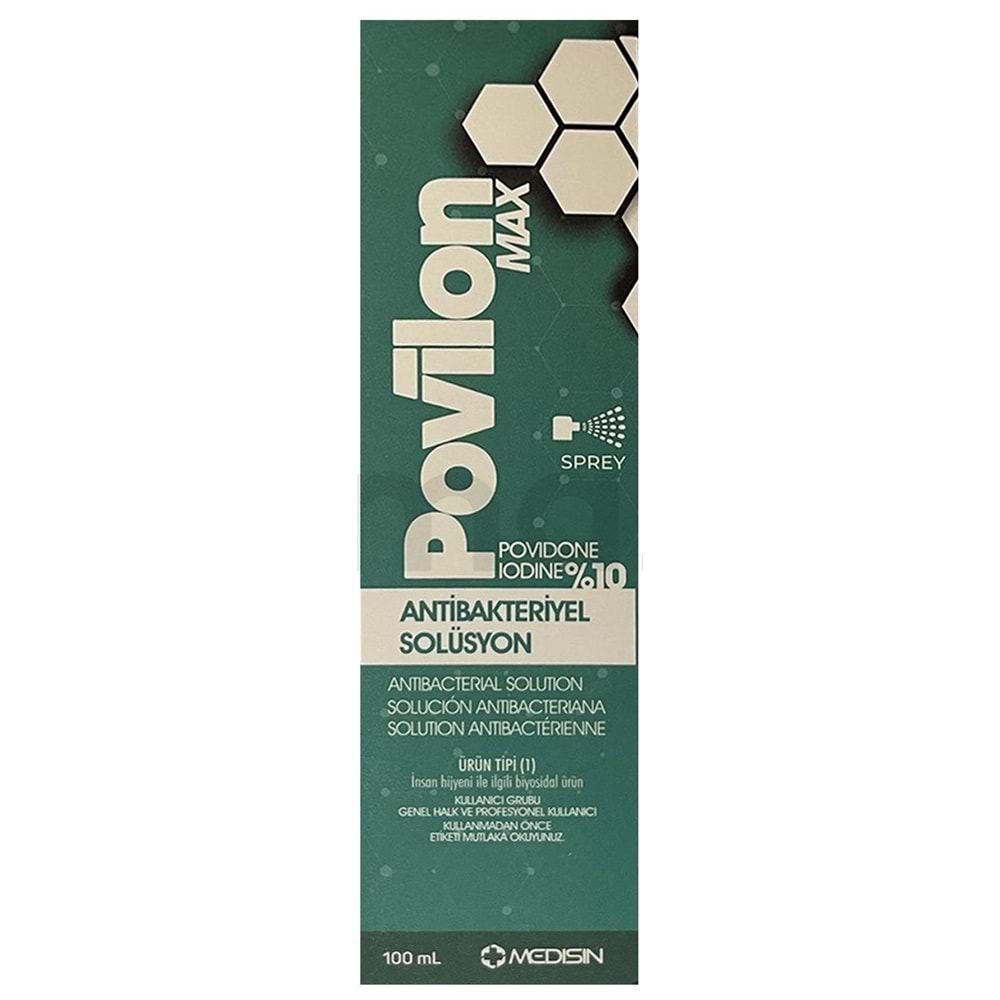POVİLON MAX ANTİSEPTİK 100 ML SPREY [BATTİKON]