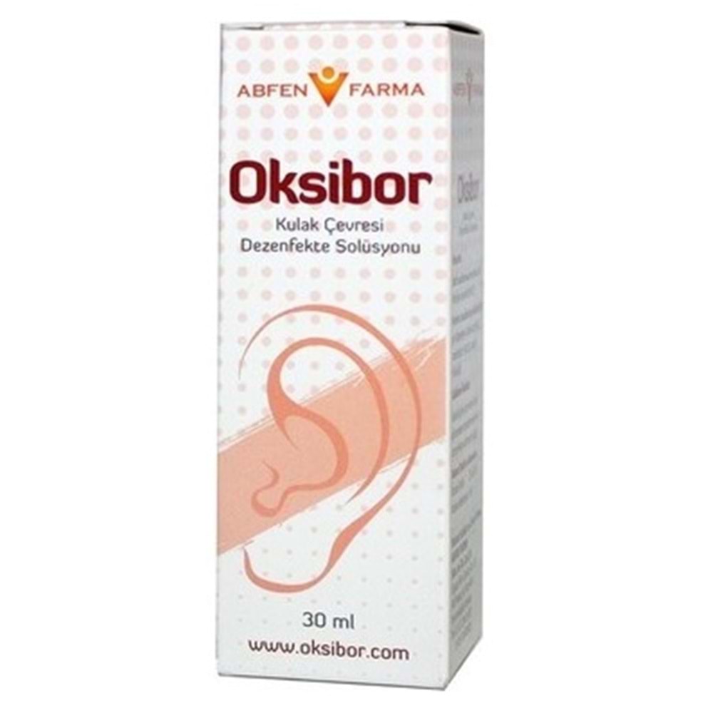 OKSİBOR KULAK DAMLASI 30 ML ( BUŞON TEMİZLİĞİ )