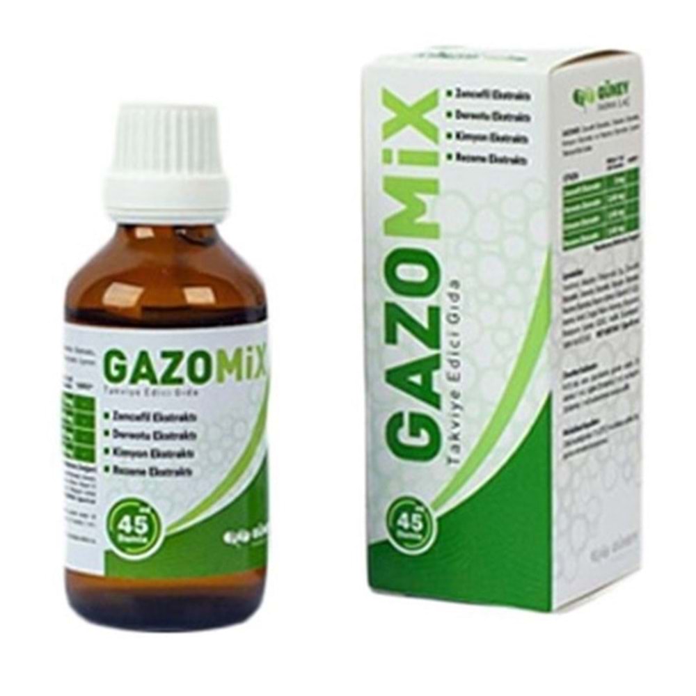 GAZOMİX GAZ GİDERİCİ DAMLA 45 ML