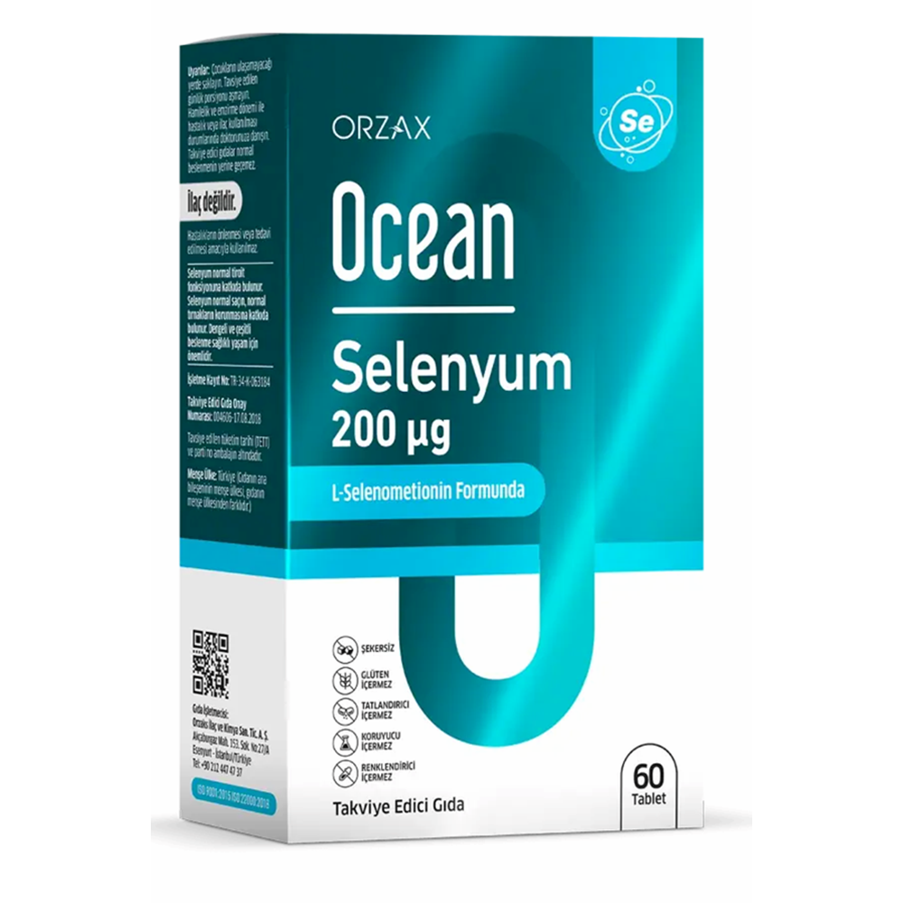 OCEAN SELENYUM 200 MCG 60 TABLET