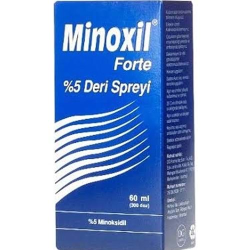 MİNOXİL FORTE % 5 DERİ SPREYİ ÇÖZELTİ