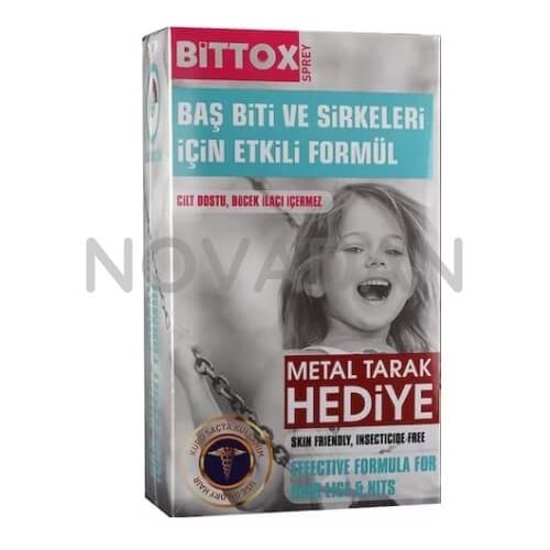 BİTTOX BİT SPREYİ 100 ML & 150 ML T.T.O BİT ŞAMPUANI HEDİYELİ ( ÇELİK TARAKLI )
