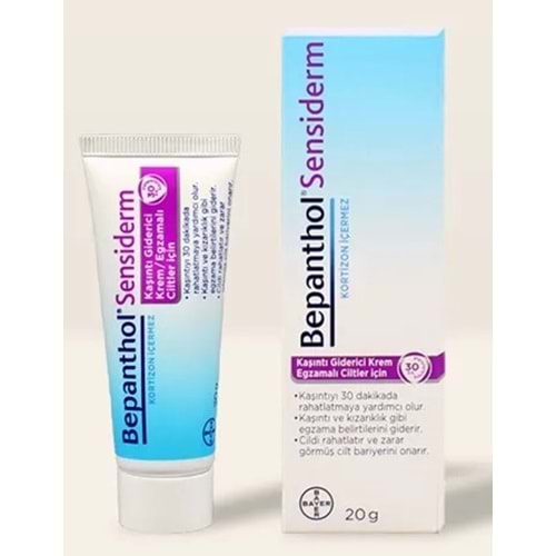BEPANTHOL SENSİDERM KAŞINTI GİDERİCİ KREM 20 GR