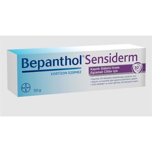 BEPANTHOL SENSİDERM KAŞINTI GİDERİCİ KREM 50 GR
