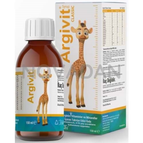 ARGİVİT CLASİC ŞURUP MULTİ VİTAMİN 150 ML