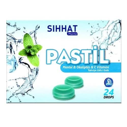 SIHHAT PASTİL MENTOL &C VİTAMİNİ