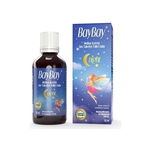 BAYBAY NİGHT BİTKİSEL DAMLA 50 ML