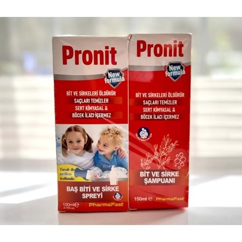 PRONİI BİT SETİ ŞAMPUAN 150 ML SPREY 100 ML