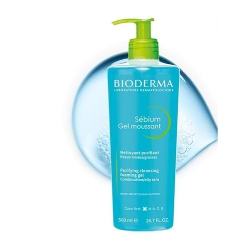BİODERMA SEBİUM FOAMİNG GEL MOUSSANT 500 ML