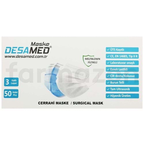 MASKE SITERİL 50 Lİ PAKET