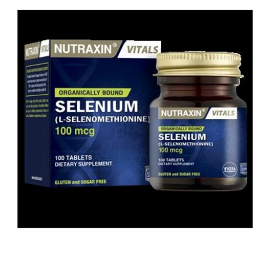 NUTRAXIN VİTALS SELENİUM 100 TABLET