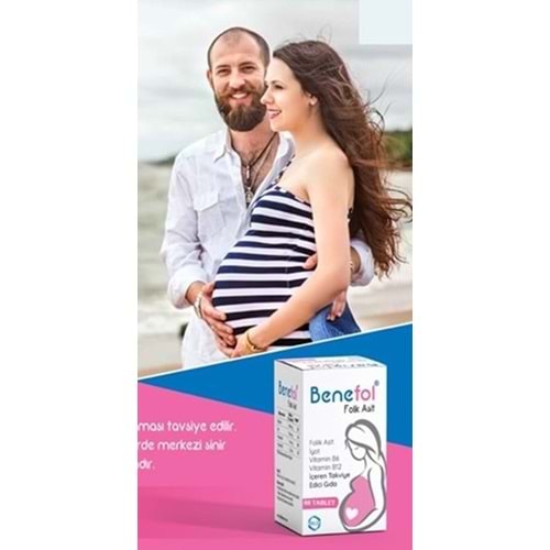BENEFOL FOLİK ASİT 60 TABLET