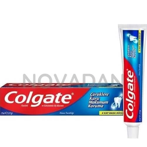 COLGATE DİŞ MACUNU ÇÜRÜKLERE KARŞI 100 ML ( NANE FERAHLIĞI )