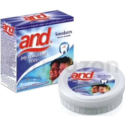 DİŞ AND TOZU SMOKERS MIX AROMA 40 GR