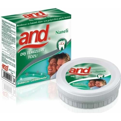 DİŞ AND TOZU NANELI 40 GR