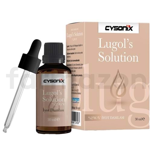 LUGOL SOLUSYON %2 30 ML İYOT
