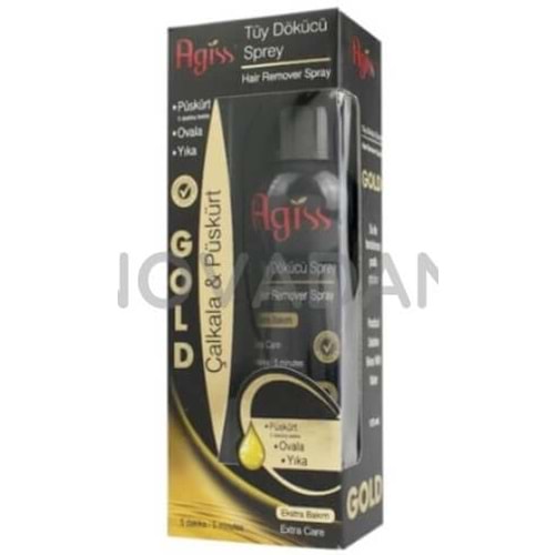 TÜY DÖKÜCÜ SPREY GOLD 175 ML AGİS COLD