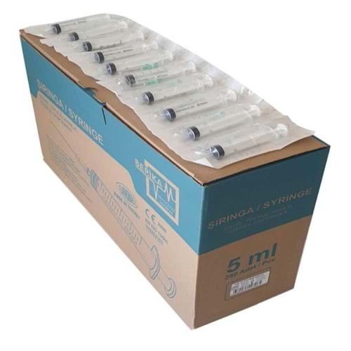 ENJEKTÖR 5 CC SİYAH 250 Lİ PAKET