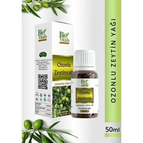 BIO VITALS OZONLU ZEYTIN YAGI 50 ML