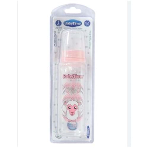BT065 Klasik PP Biberon (Silikon Kiraz Uçlu) 250ml