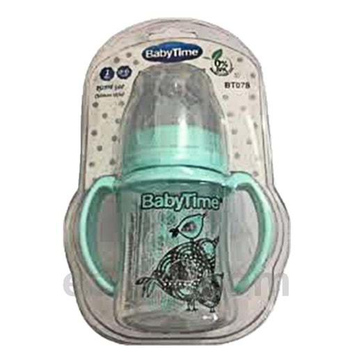 BT079 Kulplu Cam Biberon 250ml