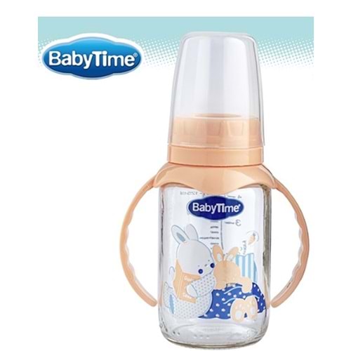 BT080 Kulplu Cam Biberon 125ml