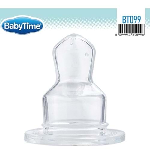 BT099 Silikon Damaklı Biberon Emziği / N.1