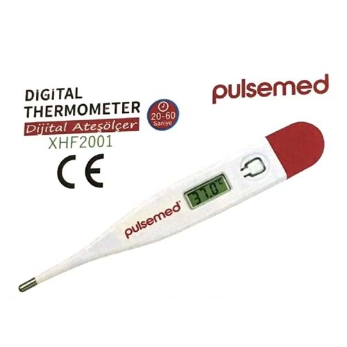 PULSEMED XHF-2001 DİJİTAL ATEŞ ÖLÇER (BEDEN DERECESİ)