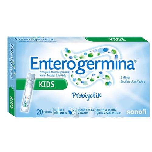 ENTEROGERMİNA KİDS PROBİYOTİK 5 ML 20 FLAKON